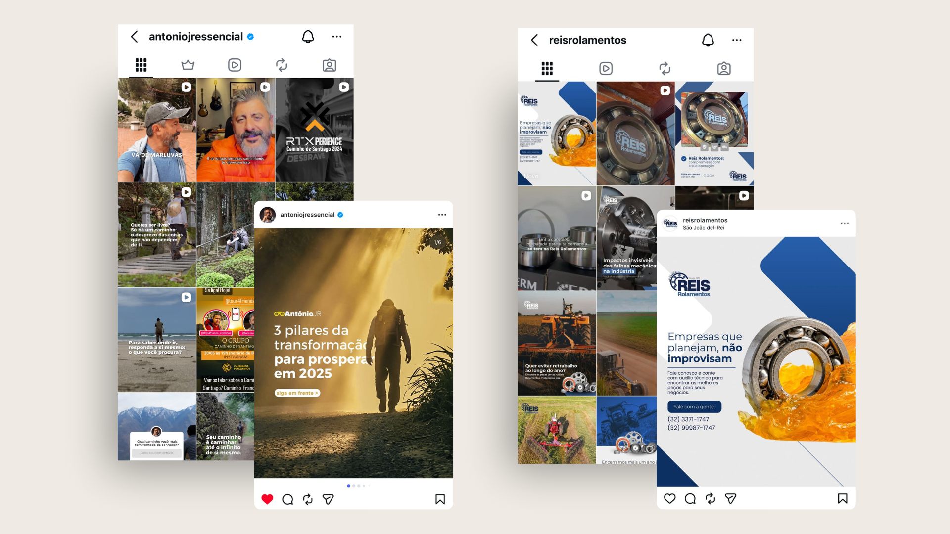 Portfólio social media