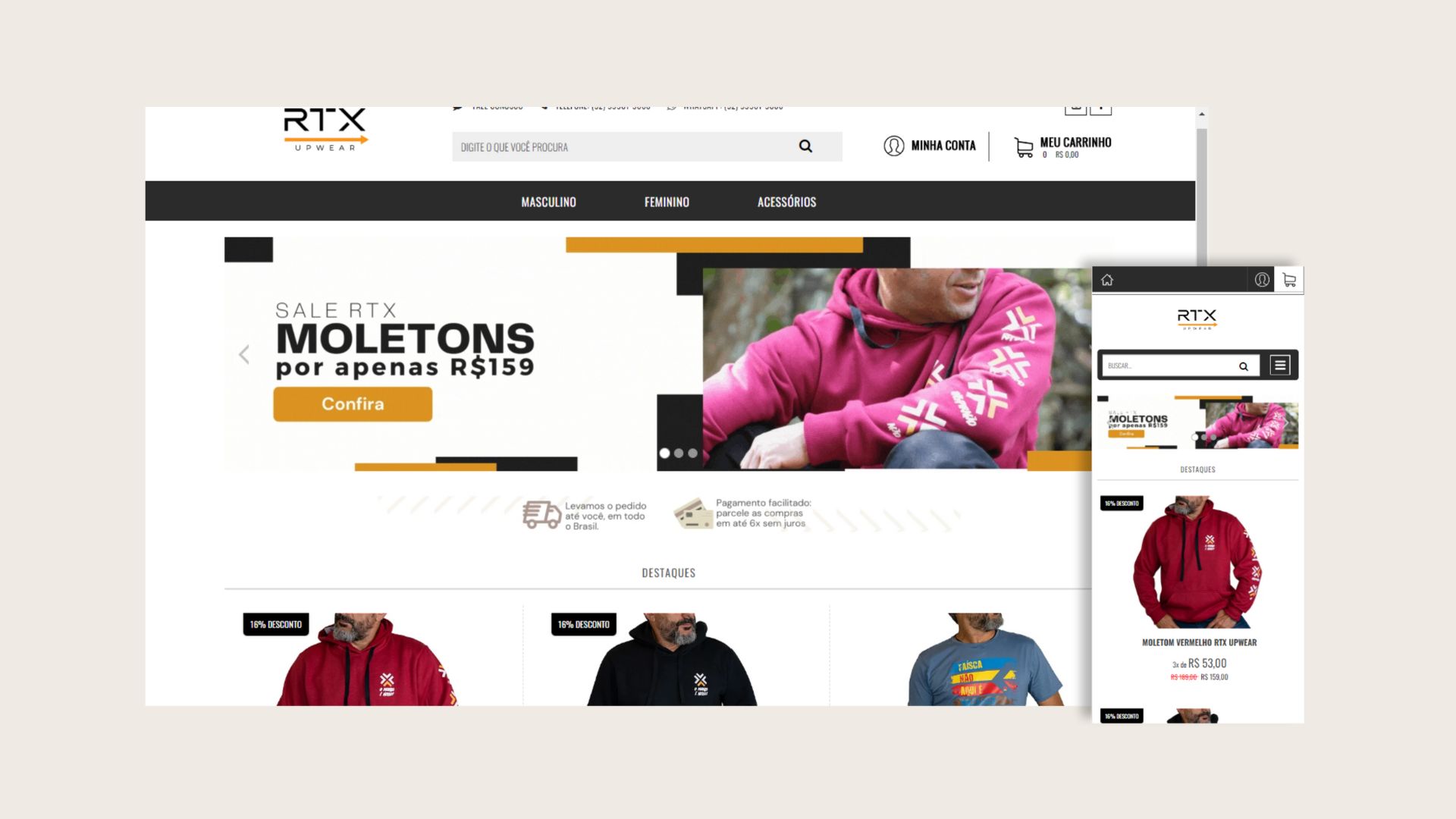 gestao de ecommerce - criacao de loja online